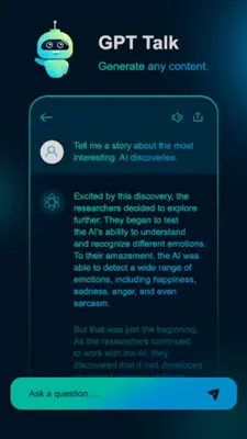 Chat GTP - Open AI Chatbot android App screenshot 0