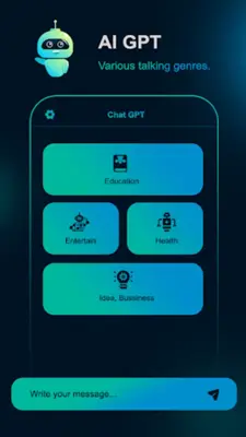 Chat GTP - Open AI Chatbot android App screenshot 3